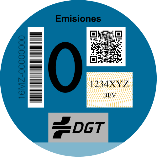 Distintivo medioambiental 0